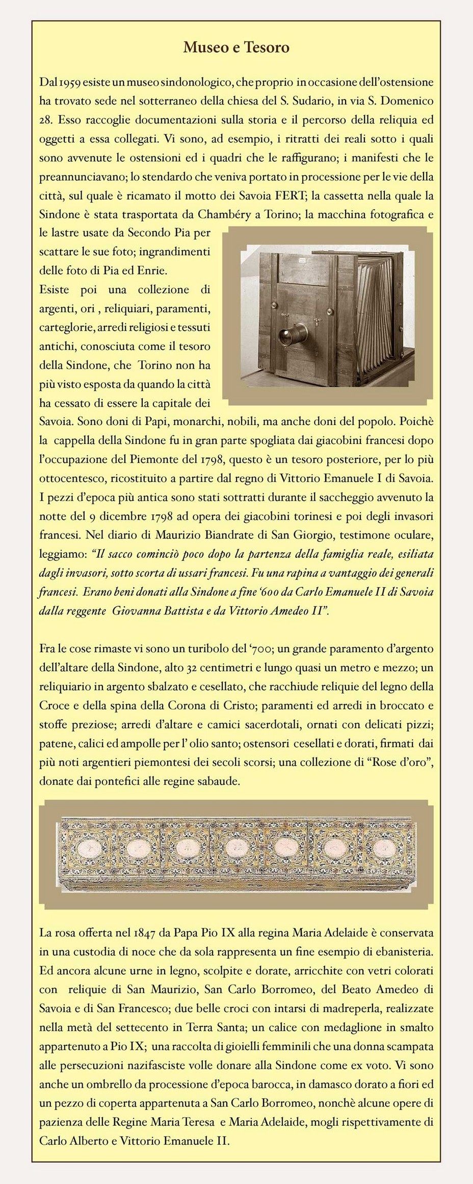 Museo e tesoro