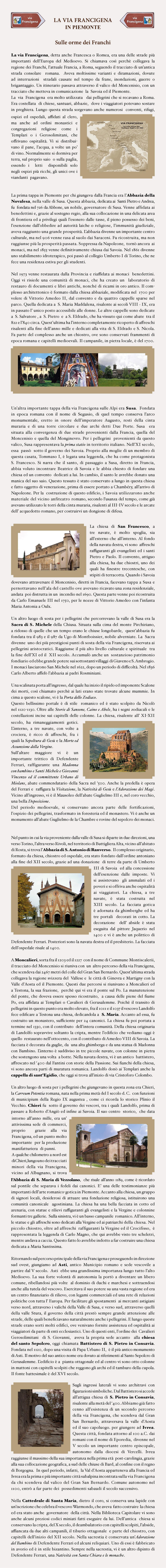 La Via Francigena