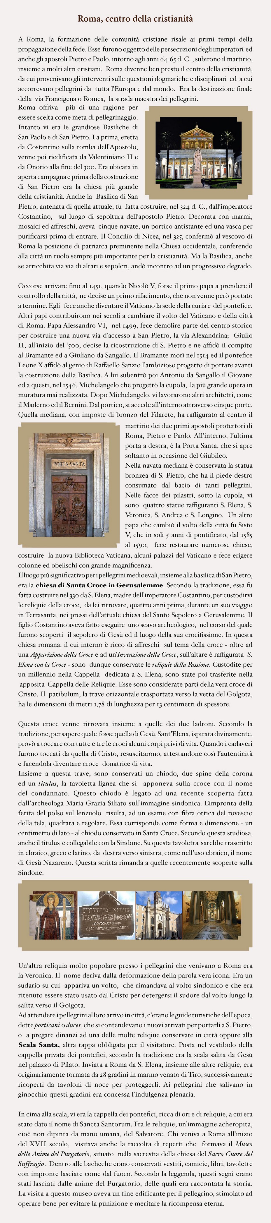 Roma centro della Cristianità